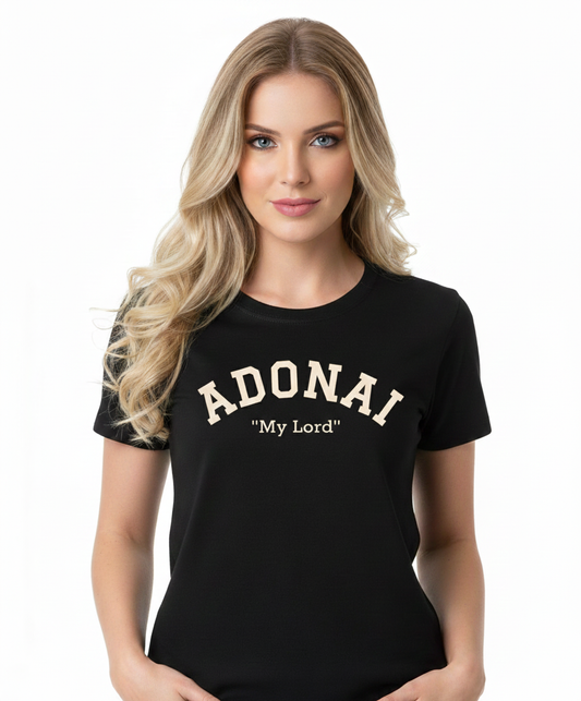 T-Shirt “Adonai My Lord” – Fé Que Se Veste