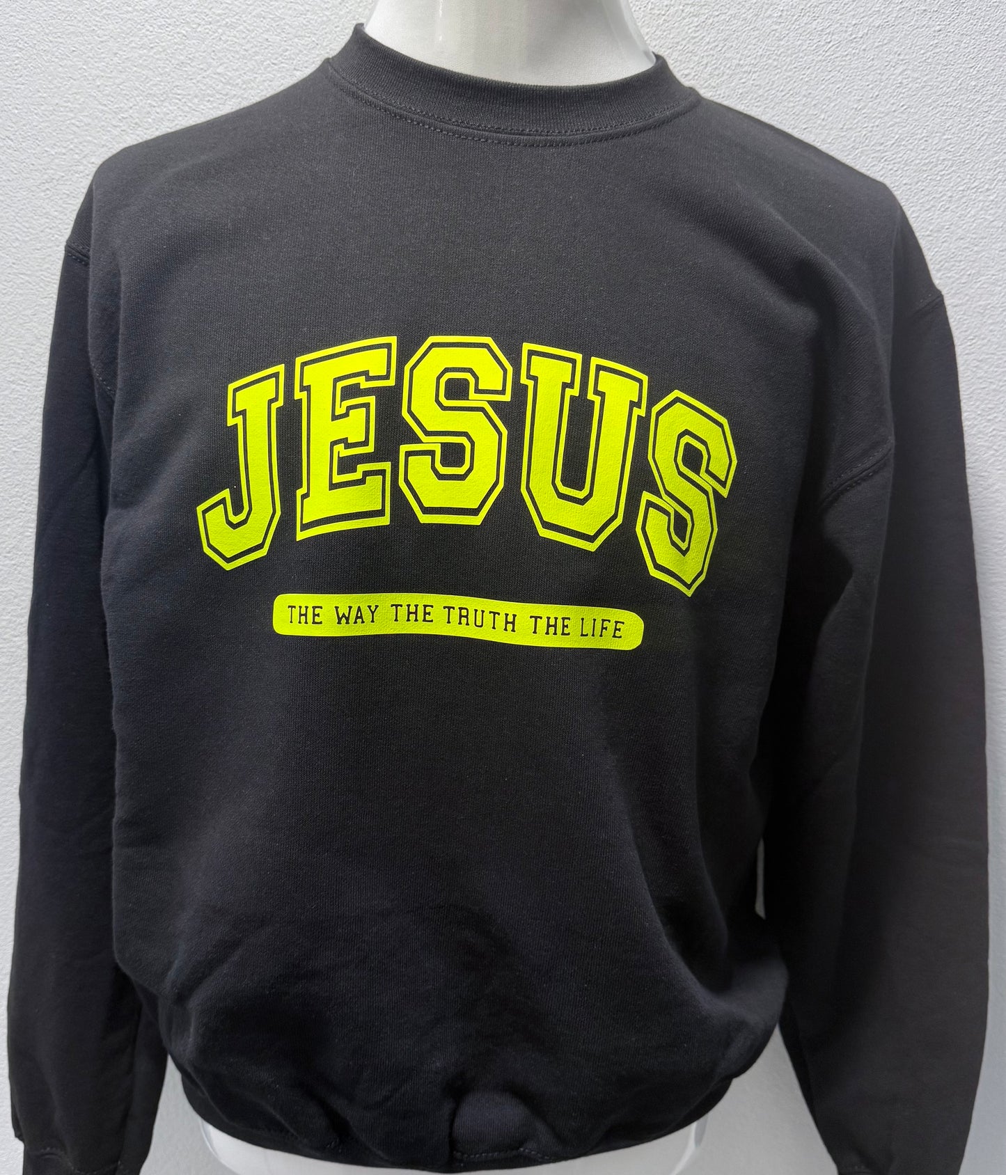 Sweatshirt Masculina "Jesus The way. The Truth. The Life"