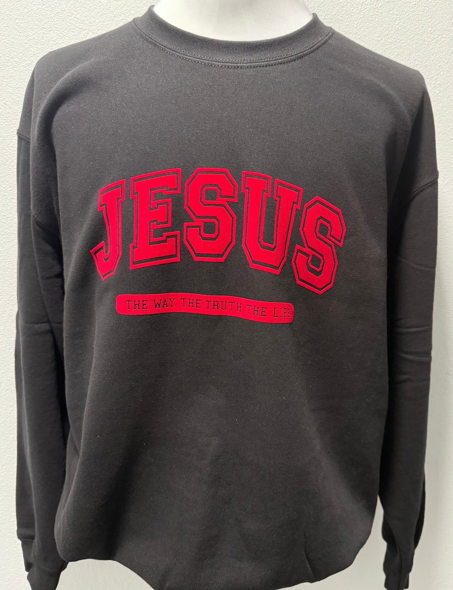 Sweatshirt Masculina "Jesus The way. The Truth. The Life"